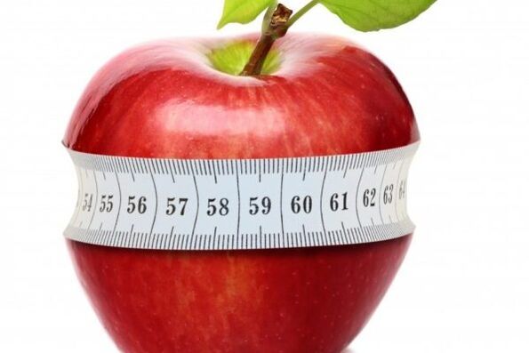 Apple - mapuslanon nga pagkaon alang sa pagkawala sa timbang